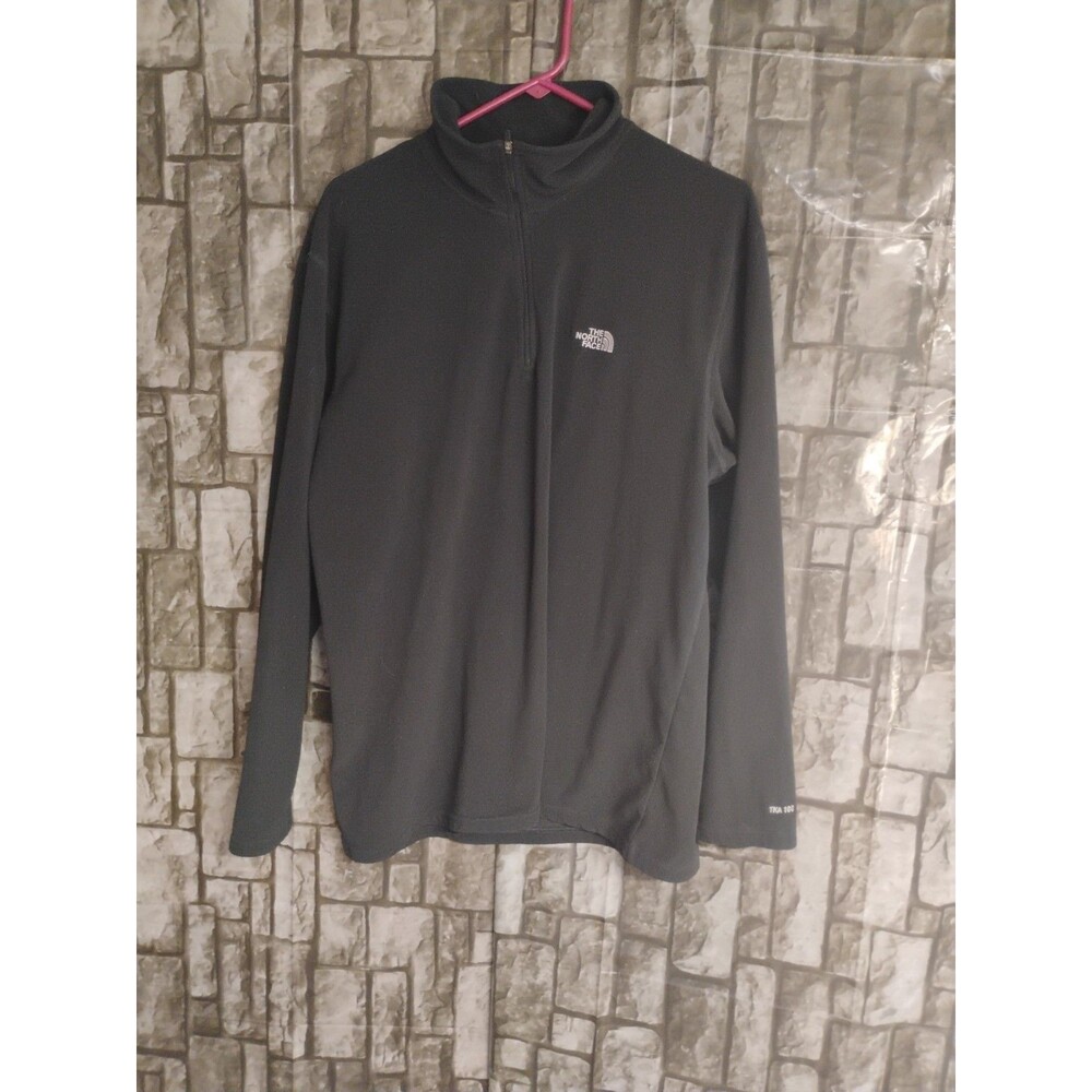 The North Face Men's Black Size XL Fleece TKA 100 Sweater